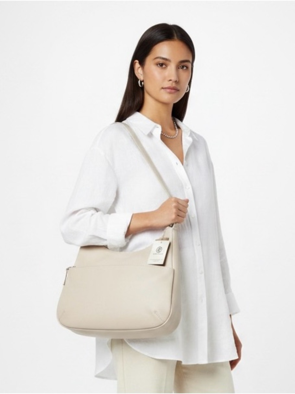 Giani Bernini Purse White Shoulder Bag